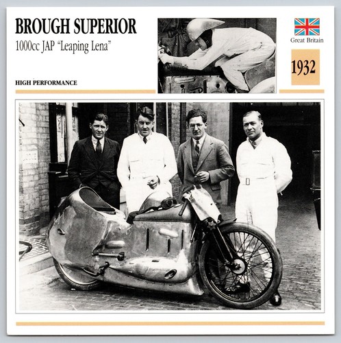 Brough superior 1000cc 1932 - brough,