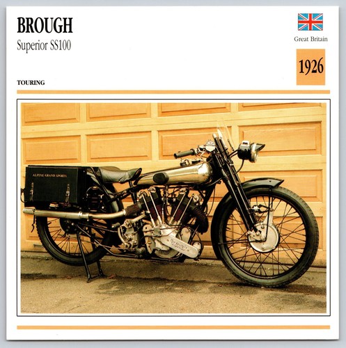 Brough superior ss100 1926 - brough,